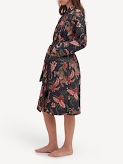 Desmond & Dempsey Soleia Navy Quilted Robe - Image 1 of 5