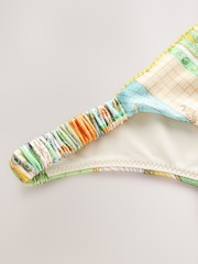 Never Fully Dressed Ecru High Leg Map High Waisted Tummy Control Briefs - Image 7 of 8