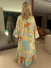 Never Fully Dressed Ecru Map Kimono - Image 2 of 7