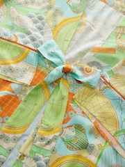 Never Fully Dressed Ecru Map Kimono - Image 6 of 7