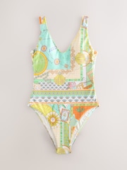 Maillot de bain Never Fully Dressed Card Tummy Control Scoop - Image 5 de 8