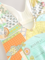 Maillot de bain Never Fully Dressed Card Tummy Control Scoop - Image 7 de 8