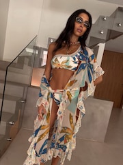 Never Fully Dressed Palm Lightweight Kimono - Image 2 de 4