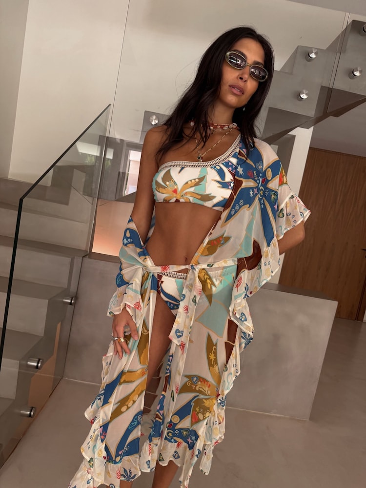 Never Fully Dressed Palm Lightweight Kimono - Image 2 of 4