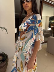 Never Fully Dressed Palm Lightweight Kimono - Image 4 de 4