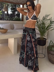 Never Fully Dressed Black Sol de Palma Beach Skirt - Image 3 of 3