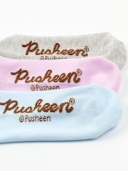 Vanilla Underground Pink Womens Pusheen Socks 5 Pack - Image 3 of 5