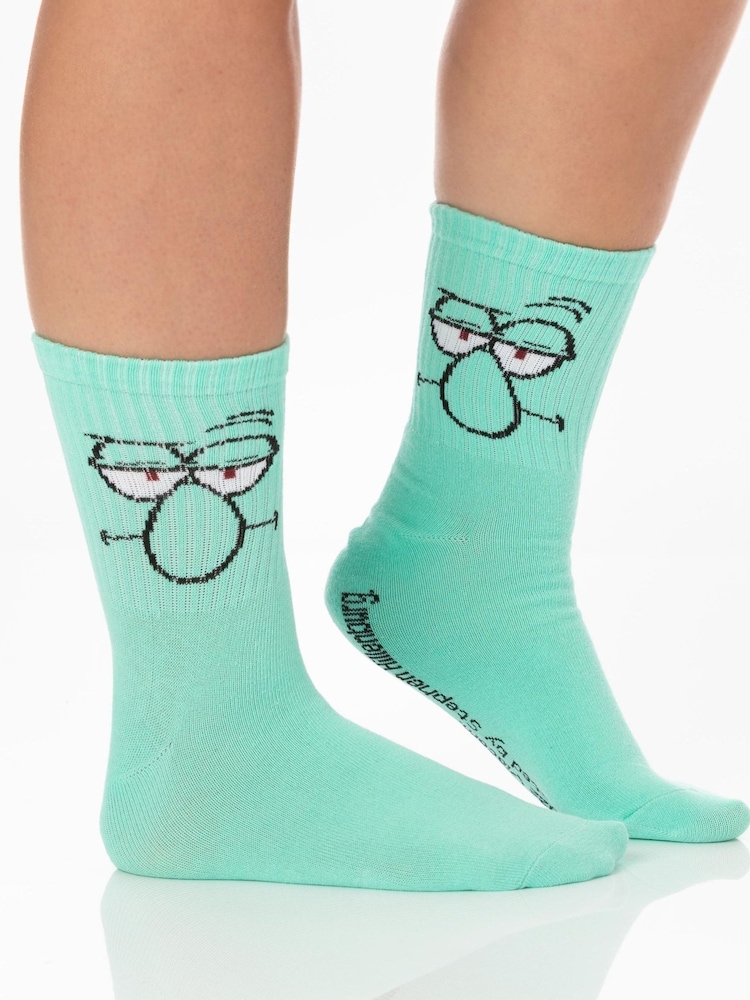 Vanilla Underground Yellow Adults Spongebob Squarepants Socks 5 Pack - Image 3 of 5