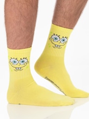 Vanilla Underground Adult SpongeBob Квадратные штаны носки 5 Pack - Image 4 of 5