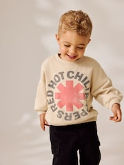 Neutral Red Hot Chili Peppers Crew Sweatshirt (3mths-8yrs) - Image 1 of 8