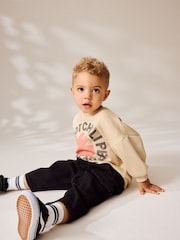 Neutral Red Hot Chili Peppers Crew Sweatshirt (3mths-8yrs) - Image 4 of 8