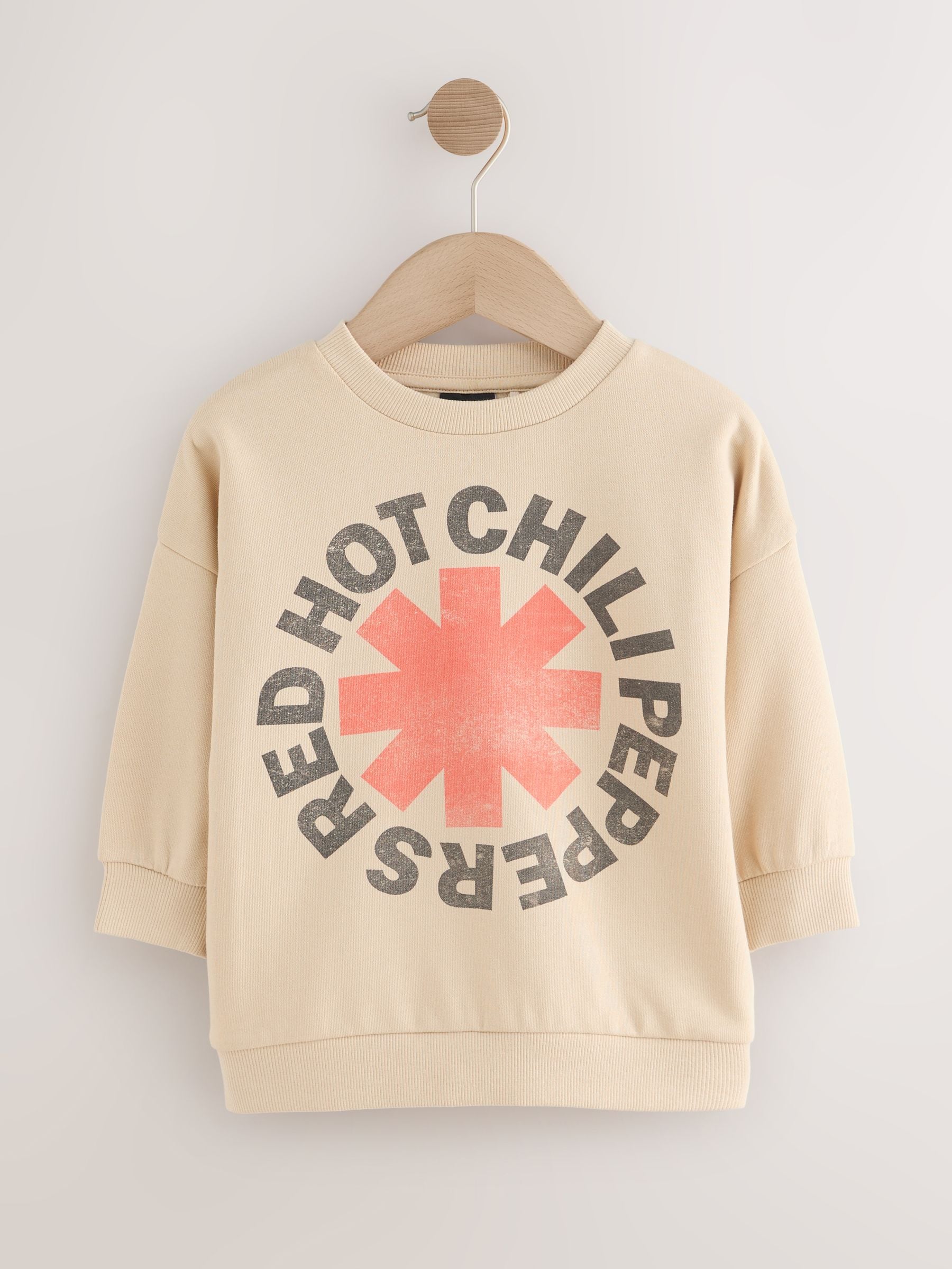 Buy Neutral Red Hot Chili Peppers Crew Sweatshirt (3mths-8yrs