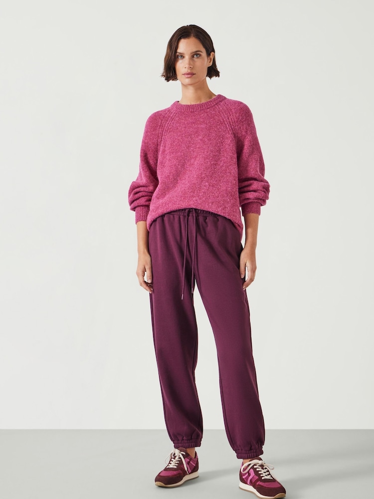 Hush Red Alyna Pocket Detail Relaxed Joggers - Image 2 of 5