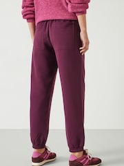 Hush Red Alyna Pocket Detail Relaxed Joggers - Image 3 of 5