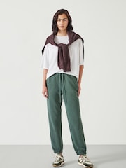 Hush Green Alyna Pocket Detail Relaxed Joggers - Image 2 of 5