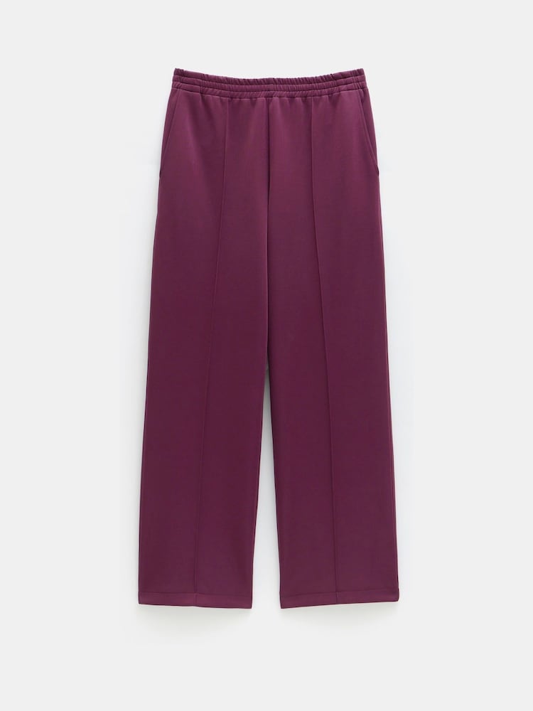Hush Red/Blue Harrison Pintuck Joggers - Image 4 of 4