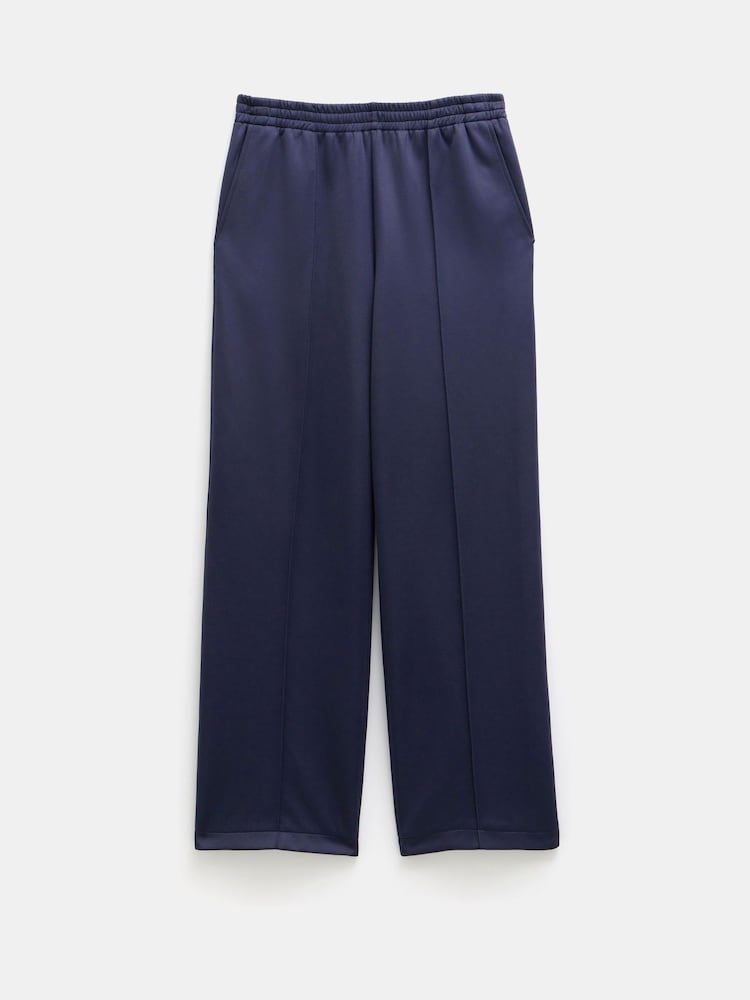 Hush Blue Harrison Pintuck Joggers - Image 4 of 4