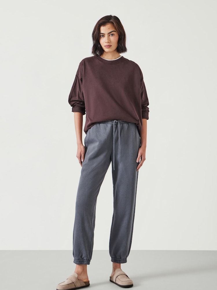 Hush Grey Alyna Pocket Detail Relaxed Joggers - Image 2 of 6