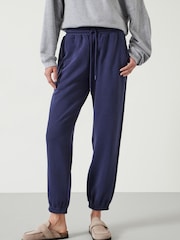 Hush Blue Alyna Pocket Detail Relaxed Joggers - Image 1 of 5