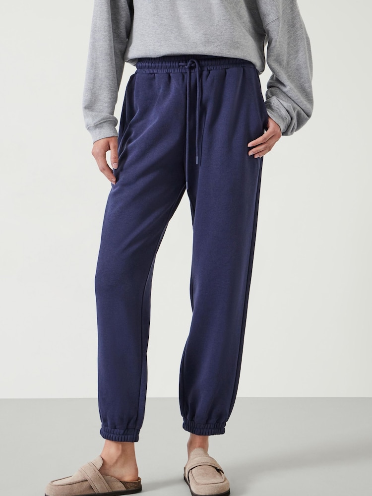 Hush Blue Alyna Pocket Detail Relaxed Joggers - Image 1 of 5