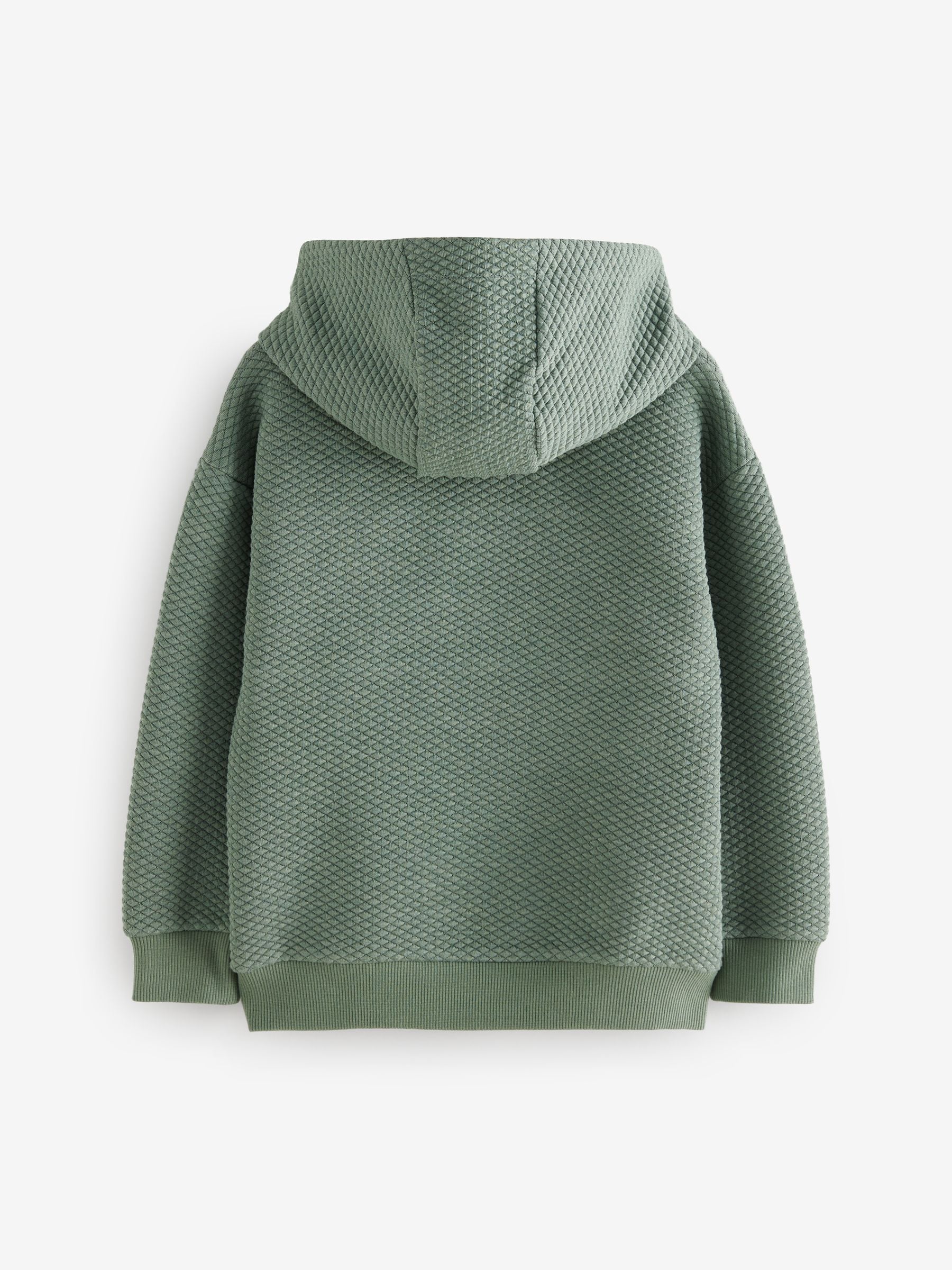 Buy Baker by Ted Baker Textured 100% Cotton Hoodie from the