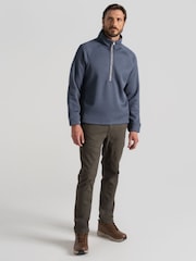 Craghoppers Blue Belton Quarter Zip Fleece - Image 1 of 4