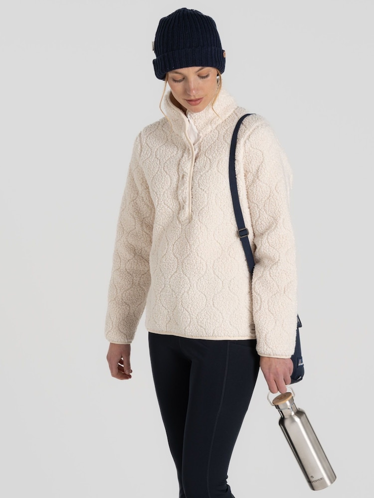 Craghoppers Massey Overhead White Fleece - صورة 1 من 4