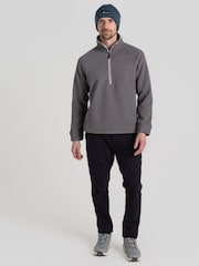 Craghoppers Grey Belton Quarter Zip Fleece - Image 3 of 5
