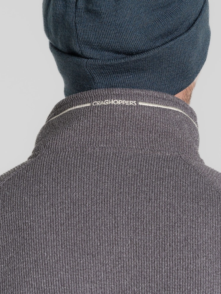 Craghoppers Grey Belton Quarter Zip Fleece - Image 5 of 5