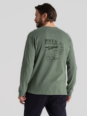 Craghoppers National Trust Limestone 100% Cotton Long Sleeve Top - Image 2 of 4