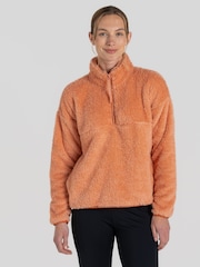 Craghoppers Red Bron Half Zip Fleece - Image 1 of 5