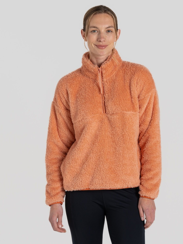 Craghoppers Red Bron Half Zip Fleece - Image 1 of 5
