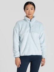 Craghoppers Blue Bron Half Zip Fleece - Imagen 1 de 4