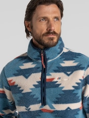 Craghoppers Blue Tatton Quarter Zip Fleece - Image 4 of 4