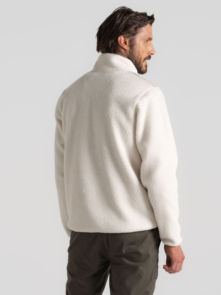Craghoppers Green National Trust Hathers Quarter Zip Fleece - Image 2 of 5