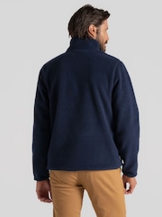 Craghoppers Blue National Trust Hathers Quarter Zip Fleece - Imagen 2 de 5