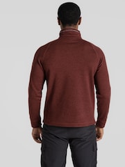 Craghoppers Red Wole Quarter Zip Fleece - Image 2 of 5