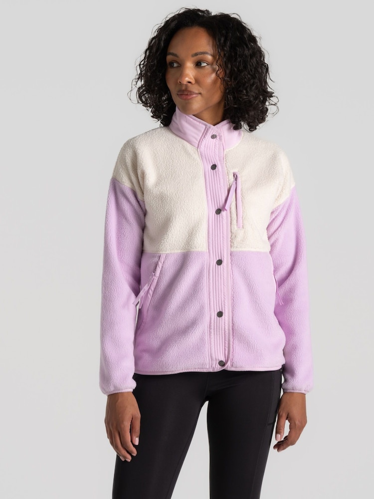 Craghoppers Pink Otrail Fleece Jacket - Imagen 1 de 6