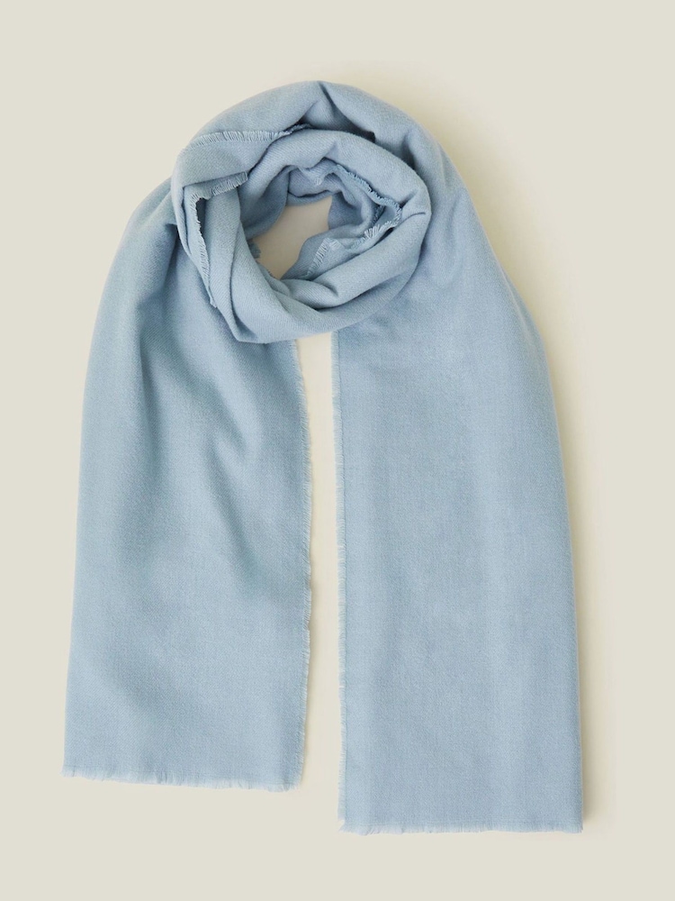 modra - Accessorize me zelohek Winter odeja šal; ruta - Slika 1 iz 3