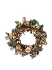Personalised Metallic Magic Bauble Wreath by Dibor - Image 5 of 5