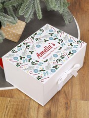 Personalised Winter Wonderland Christmas Eve Box by Dibor - Image 1 of 5