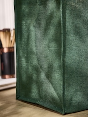 Personalised Green Fireside Kindling and Wood Storage Bag by Dibor - Image 5 of 5