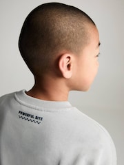 Mango Cream Boys Graphic Dinosaur Sweatshirt - Image 4 of 7