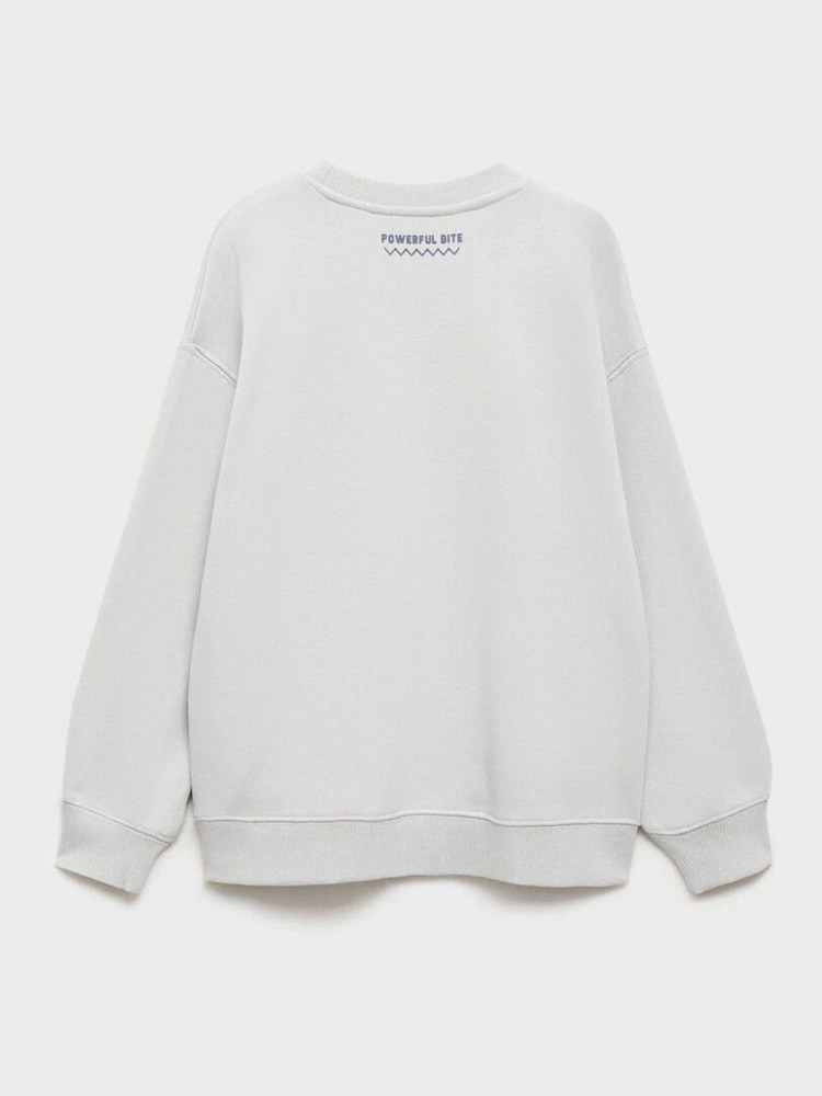 Mango Cream Boys Graphic Dinosaur Sweatshirt - Image 5 of 7