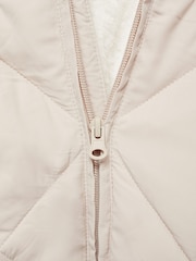 Mango Cream Faux Fur-Effect One Piece Suit - Image 3 of 3