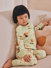 Green 100% Cotton Hamish Snuggle Pyjamas (9mths-9yrs) - Image 1 of 9