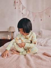 Green 100% Cotton Hamish Snuggle Pyjamas (9mths-9yrs) - Image 3 of 9