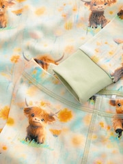 Green 100% Cotton Hamish Snuggle Pyjamas (9mths-9yrs) - Image 8 of 9