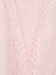 Mango Pink V-Neck Knitted Pink Cardigan - Image 3 of 3