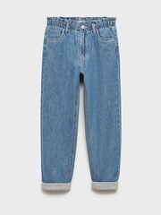 Mango Blue Lydia 100% Cotton Jeans - Image 5 of 7